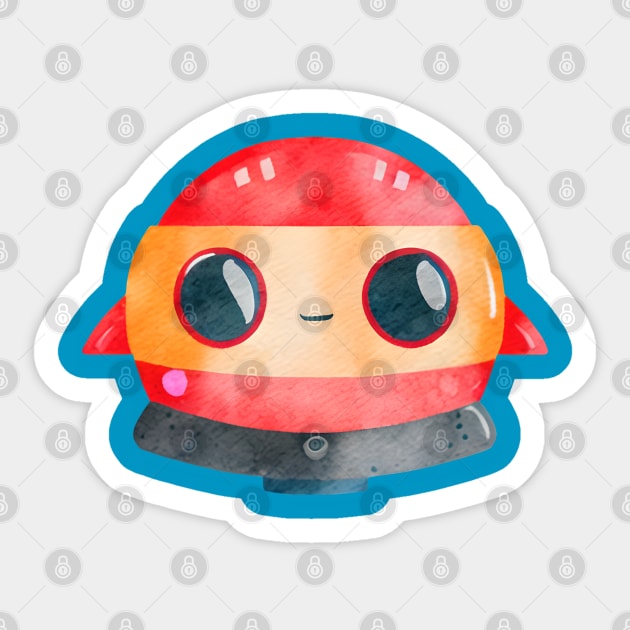 Space Cadet Sticker by Xie